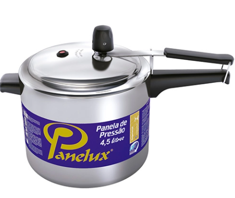 Panela de Pressão Polida 4,5 litros - Panelux