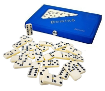 10 Jogos De Domino Com 28 Peças De Plástico Em Cada